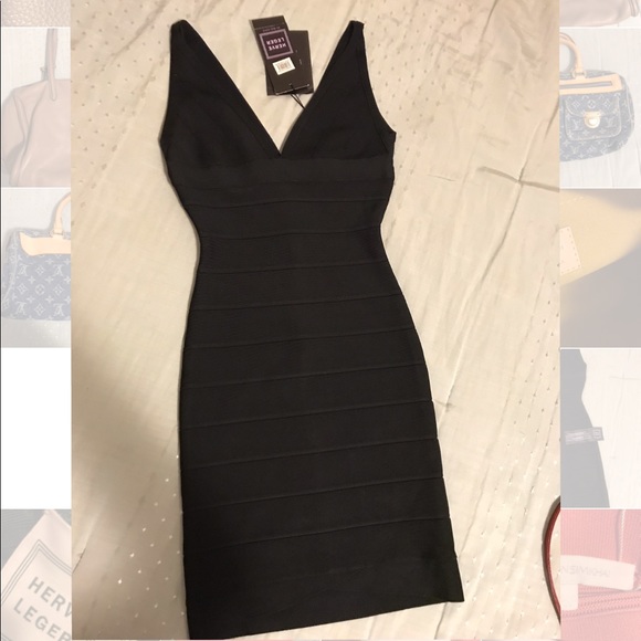 NWT Herve Leger Bandage Dress - Picture 3 of 8